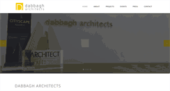 Desktop Screenshot of dabbagharchitects.com